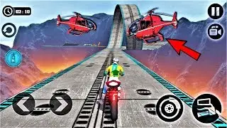 Impossible Motor Bike Tracks New Motor Bike-Best Android Gameplay HD #4