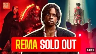 REMA'S SCARY CONCERT 👹👺👽FULL OF DEMONIC STAFFS DURING THE PERFORMANCE IN LONDON👹😈