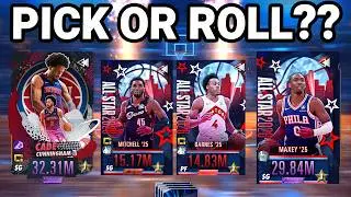 New All-Star 2026 Pick Or Roll Pack Opening (Cade & Maxey) | NBA 2K Mobile