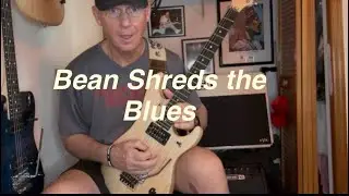 Like the thumb nail says Bean  Shreds the Blues with my Washburn N4-P.