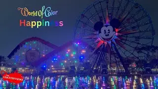 World of Color: Happiness [4K-60] Multi-Angle POV Disney California Adventure