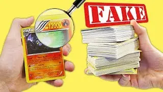 CARTE POKEMON FAKE DA 15000 PS! *DA NON CREDERE*