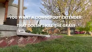 AutoSpout - The Automatic Downspout Extender