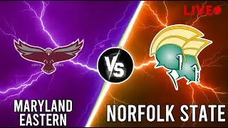 Maryland Eastern Shore Hawks Vs Norfolk State Spartans Live | NCAA Men's Basketball | SCOREBOARD