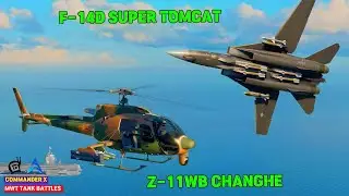 MWT Z-11WB & F-14D Tomcat Tier 2 gameplay