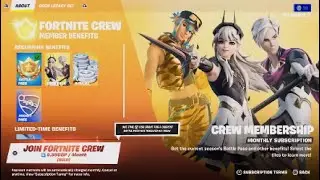 FORTNITE'S August crew PACK IS MASSIVE  and a solid item shop for july 31st