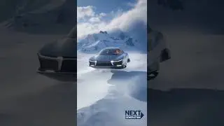 Frozen Future Drive ❄️🚀#FuturisticCar #HoverCar #SciFiDesign #FutureTech #NextGenVehicles