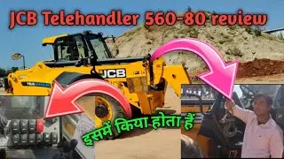 New JCB Telehandler 560-60 review इसमें किया किया सिस्टम होता है देखिए | Anish JCB Wala 