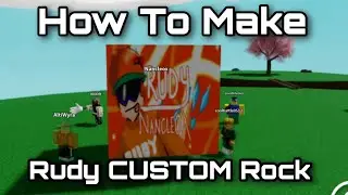 How To Make Your Own Rudy CUSTOM Rock | Slap Battles
