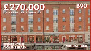 One of Dickens Heath's best positioned apartments overlooking countryside and the water feature.