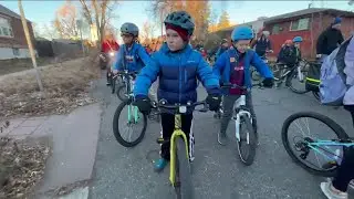 Brown Bike Bus: One of the first of its kind in Denver