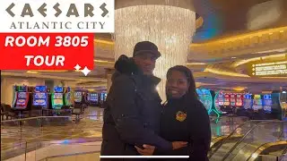 Обзор и описание номеров в Caesars Atlantic City | Номер 3805 в башне Centurion