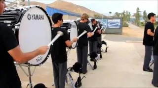 Great Oak High School Drumline 2014 - In the Lot (2-15-14)