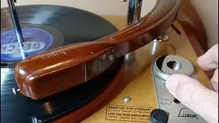 Luxor RK20 Plattenspieler (Schweden, 1947) f&uuml;r Schellackplatten