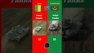 Mali Vs Mauritania Military Comparison 2025 || #mali #mauritania #battle #africa