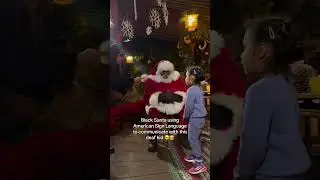 Throwback to Santa using American Sign Language