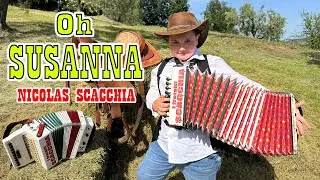 OH SUSANNA (country): il piccolo NICOLAS SCACCHIA e il suo organetto.