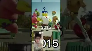 EVOLU&Ccedil;&Atilde;O DO BOB ESPONJA 1999 2021