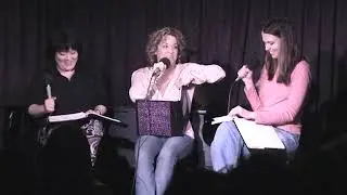 Sutton Foster, Jen Cody, Ann Harada at Seth's Broadway Chatterbox