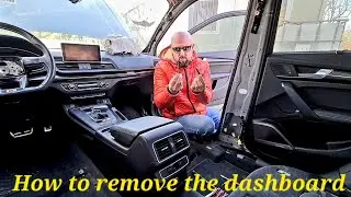 Removing the dash on a 2019 Audi Q5/SQ5 | How to?