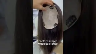 Morningwigs human hair toppers review. Factory supply wholesale price. Link in the comments.
