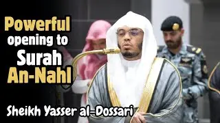 Powerful opening to Surah Nahl | Fajr: 03/02/26 | Sheikh Yasser al-Dossari | #ياسر_الدوسري 