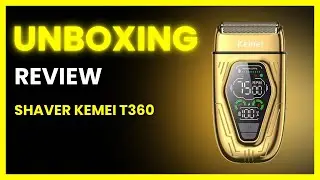 Unboxing Review Shaver Kemei T360