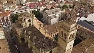 In Granada - The Monasterio de San Jer&oacute;nimo - Aerial View