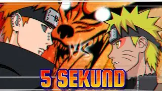 Naruto Vs Pain - 5 Sekund (Naruto PL) #naruto #animerap #polskirap