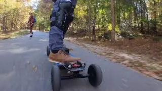 NCESK8 || Backfire Ranger X3 - Slow Rolling w/ Oak City One Wheel