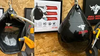 How To Fill Water Punch Bag #bulldozafightwear #waterpunchbag