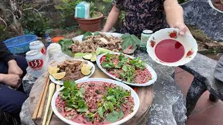 Tiết Canh Vịt Già  - Vịt Già Om Sấu - Bắc Ninh Ẩm Thực