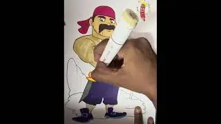 Good Time Coloring with Raintown Artist - Tough Pirate