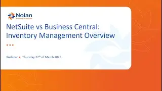 NetSuite vs Business Central – Inventory Management Overview