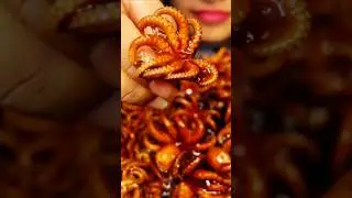ASMR octopus mukbang