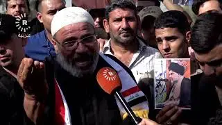 متظاهرو ساحة التحرير ببغداد يؤكدون التزامهم بأوامر زعيم التيار الصدري مقتدى الصدر