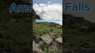 Niagara Falls American Falls Climbing ASMR #usvscanada #niagarafalls #canada #usa