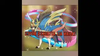 zacian (sword) all attacks & moves