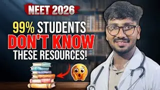 NEET 2026: The ONLY Books You Really Need! 🩺🥼