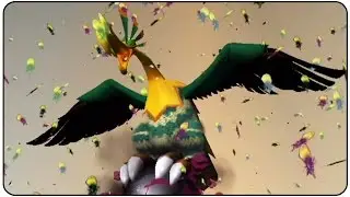 Donkey Kong Jungle Beat (Wii) - 100% Walkthrough - Orange Kingdom (vs. Scruff Roc)