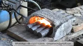 Induction Heating Forging Machine For Steel bar End Heating Forming