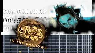(Best Guitar Lesson) The Rasmus - In the Shadows (slow speed for lesson)