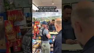 SECRET SERVICE and NYPD RAID BODEGA STEALING EBT FUNDS and CREDIT CARD PINS #scammer