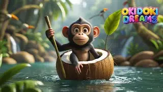 🐵 Milo the Monkey | Five Little Monkeys Jumping on the Bed