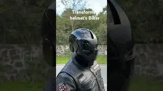 Transformer Helmet's Biker #Biker  #helmets #transformers
