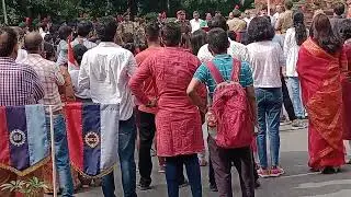 Flag hoisting and 77th Independence Day celebration at JNU, New Delhi