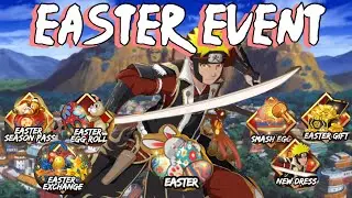 NEW Easter Event SS-Rank Naruto Sage Costume + 160x Recruitment + 40x Egg Smash In Chaos And Peace!!