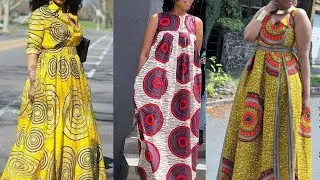 African Fashion : Ankara Maxi Dress Styles || Simple Ankara Long Gown Design for Ladies 2020