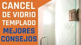 ⭐ Cancel Para Baño de Vidrio Templado ✅ ESTO NADIE TE LO DICE 🔴 Puerta Abatible Y Fijo 🔥 CONSEJOS