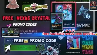 OMG iGot 7* Champ 🥵 In Today New Promo Code Mcoc💯🤩 Free Fantastic 7* Nexus Hero Crystal Selector😱💀